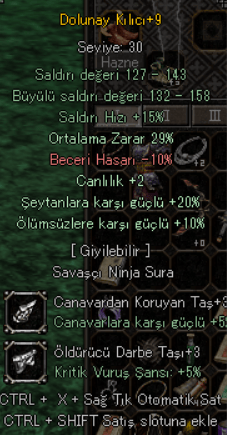 +9 29 ORT 20 ŞEYTAN 10 ÖLÜMSÜZ DOLU