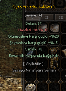 SERSEM 20 ÖLÜMSÜZ 15 ŞEYTAN SYK KULE SEFİRİ