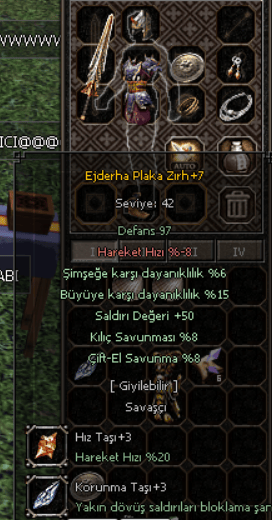 +7 EJDER PLAKA 50 STR 15 BÜYÜ KIZILLIK +3 TAŞLI