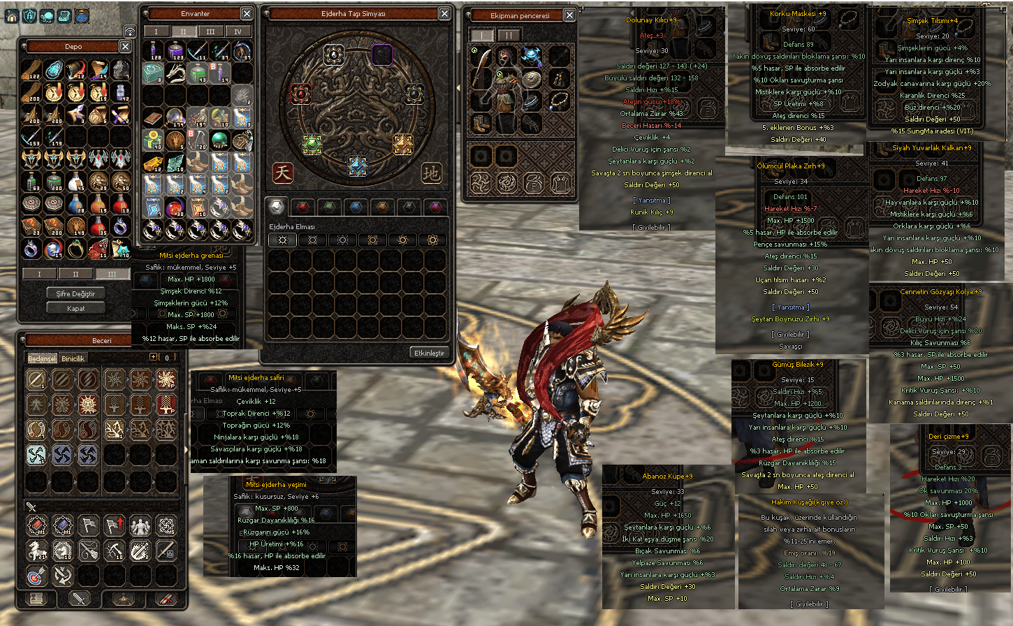 61 LVL KUSURSUZ MÜKEMMEL SİMYALI ELİT İTEMLİ