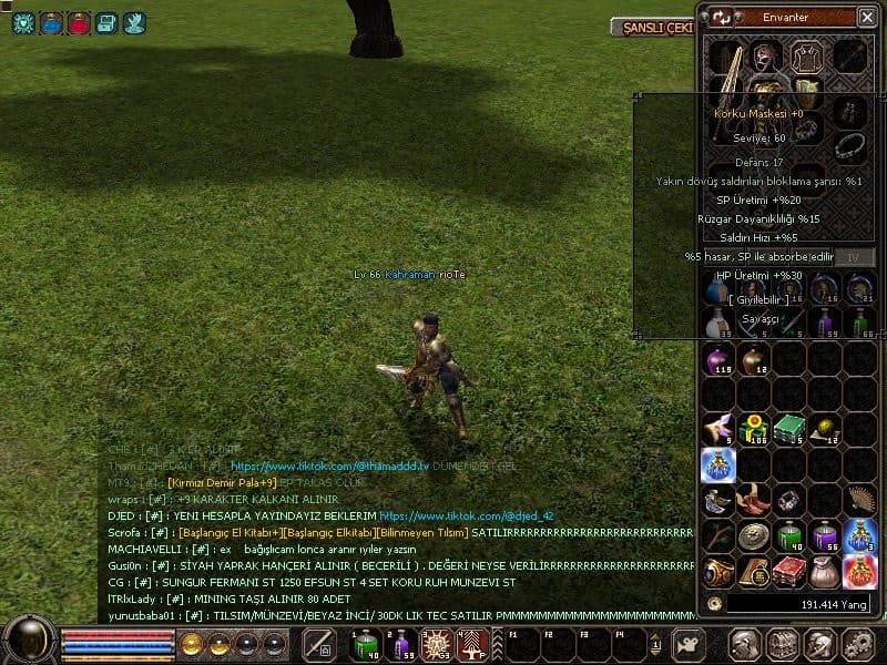 66 lvl hava p atı 21 biyolog bitik
