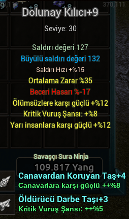 +9 Dolu kulelik elit 35 ort 12ölümsüz 8 krit 12 yarı