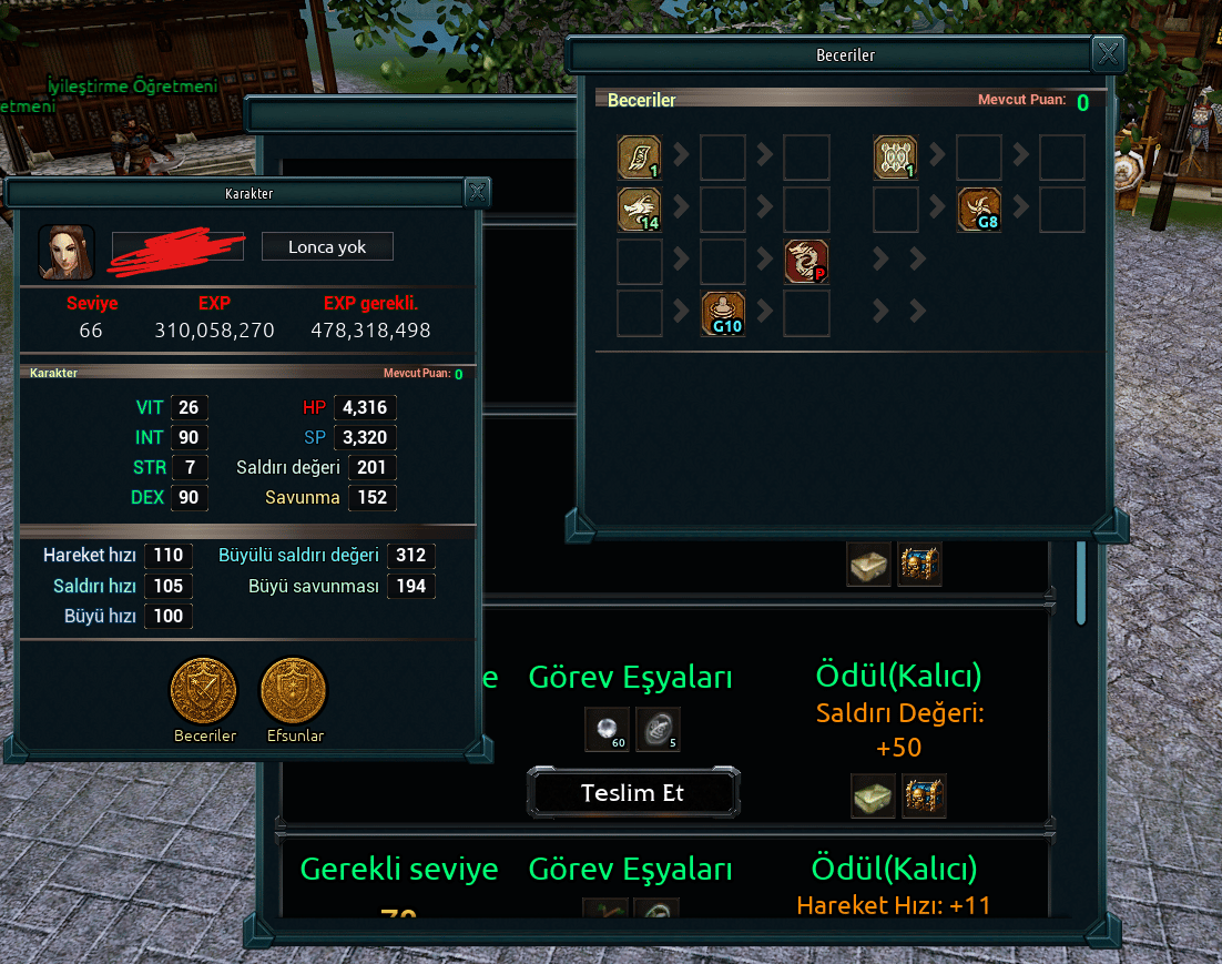 66 LVL e.yardımı şaman