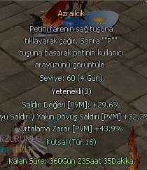 60LVL TİP 16 ELİT PET