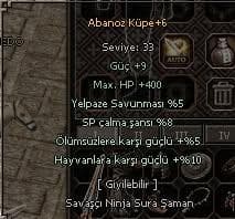 +6 DÜZ ABANOZ KÜPE