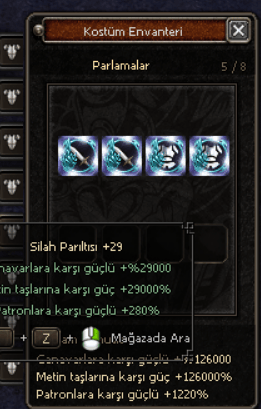parıltı seti +29