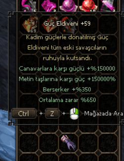 +59 GÜÇ ELDİVENİ HASARINI UÇUR