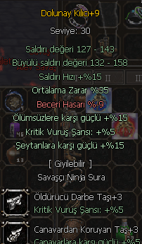+9 35 ORT 5 KRİTİK ÖLÜMSÜZLÜ DOLU