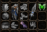Full kara ejder set +9 Cilalı - Aura +100 - Güç eldiveni +79