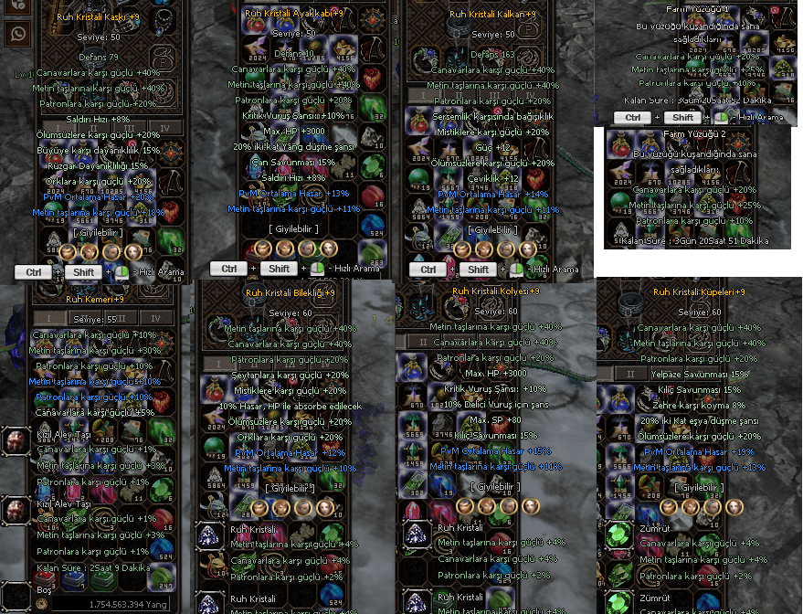 +9 RUH KRİSTALİ SET FARM YÜZÜĞÜ SET
