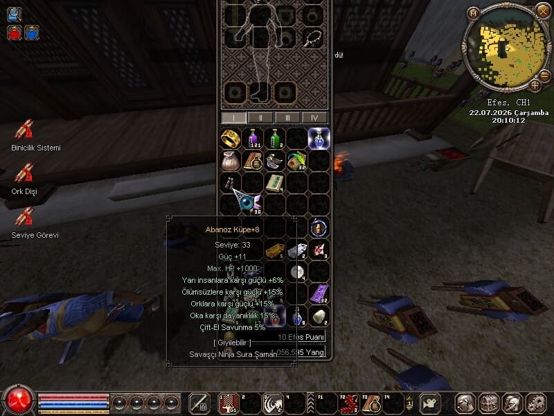 +8 abanoz kupe