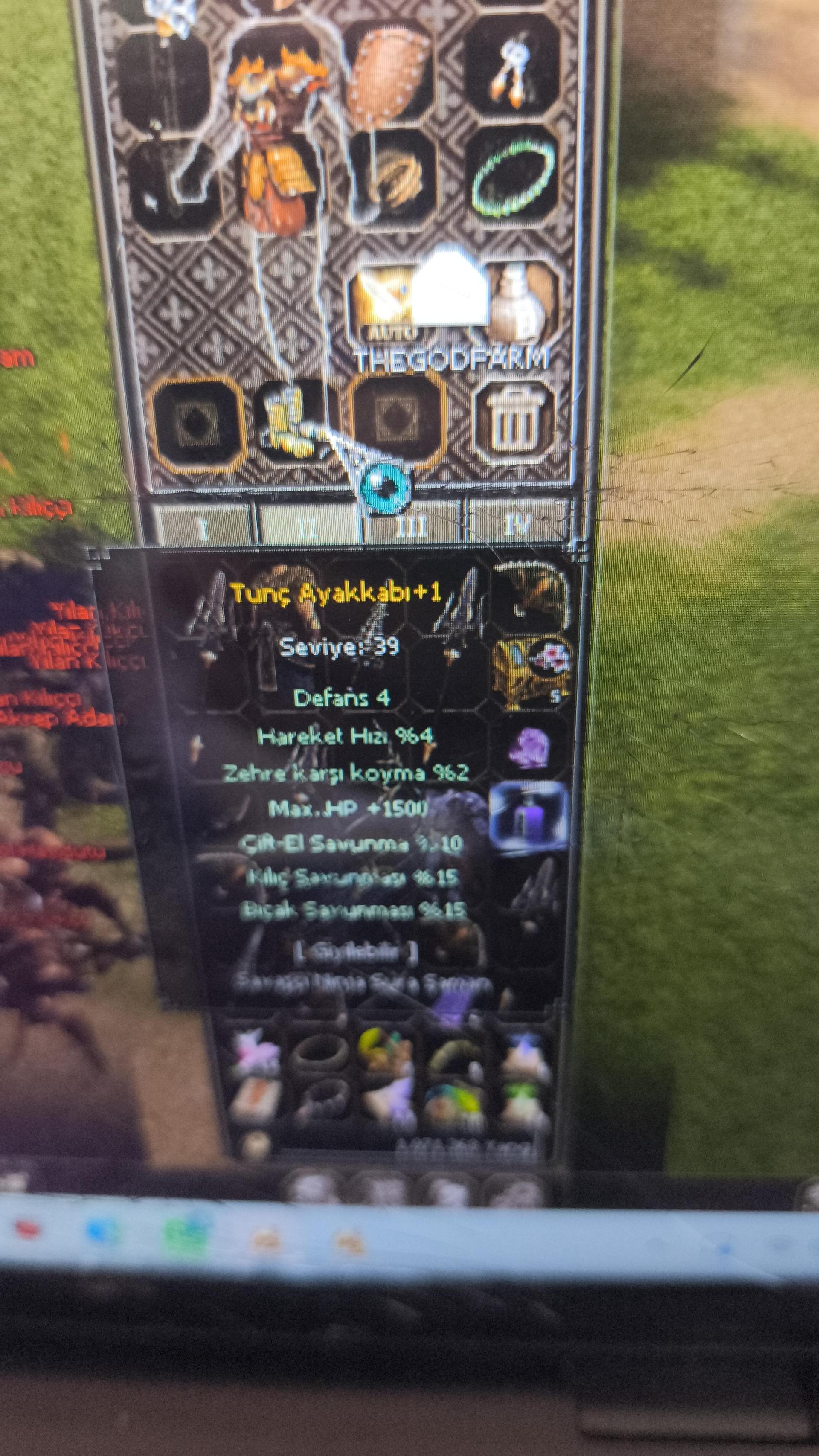 4 EFSUN 4+4 AYAKKABI  15kılıç 15bıçak 10 cift el 1500hp