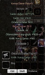 +9 KDP 31 ORT 5 KRİT
