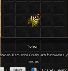 780K TOHUM SATILIR