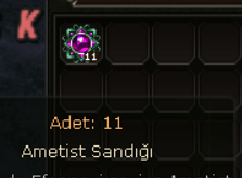 11x AMETİST SANDIĞI