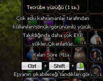 TECRÜBE YÜZÜĞÜ 1 SAAT (ORMAN) 2X AKTİFİM