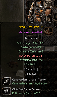 +9 42 ORT KDP +ÇEVİKLİK +4 ÇİFT TAŞ SON FİYAT