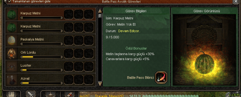 3T HASARLI BATTLE PASS BİTİK ÇAR SATILIR