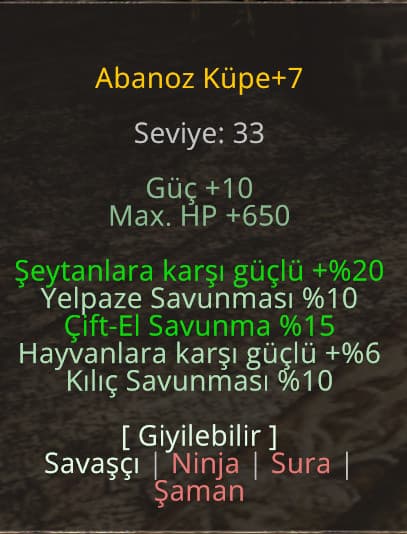 +7 abanoz küpe 700tl