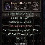 60 YARI DELİCİ GÜÇ YAY TEKLİFE AÇIK