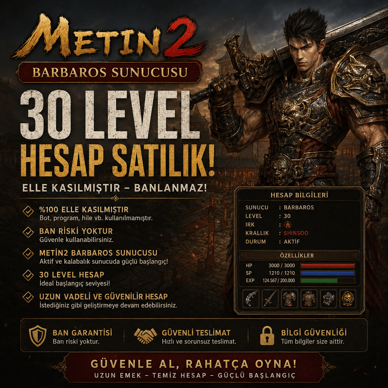 30 LEVEL 1 MAİL 1 İD.