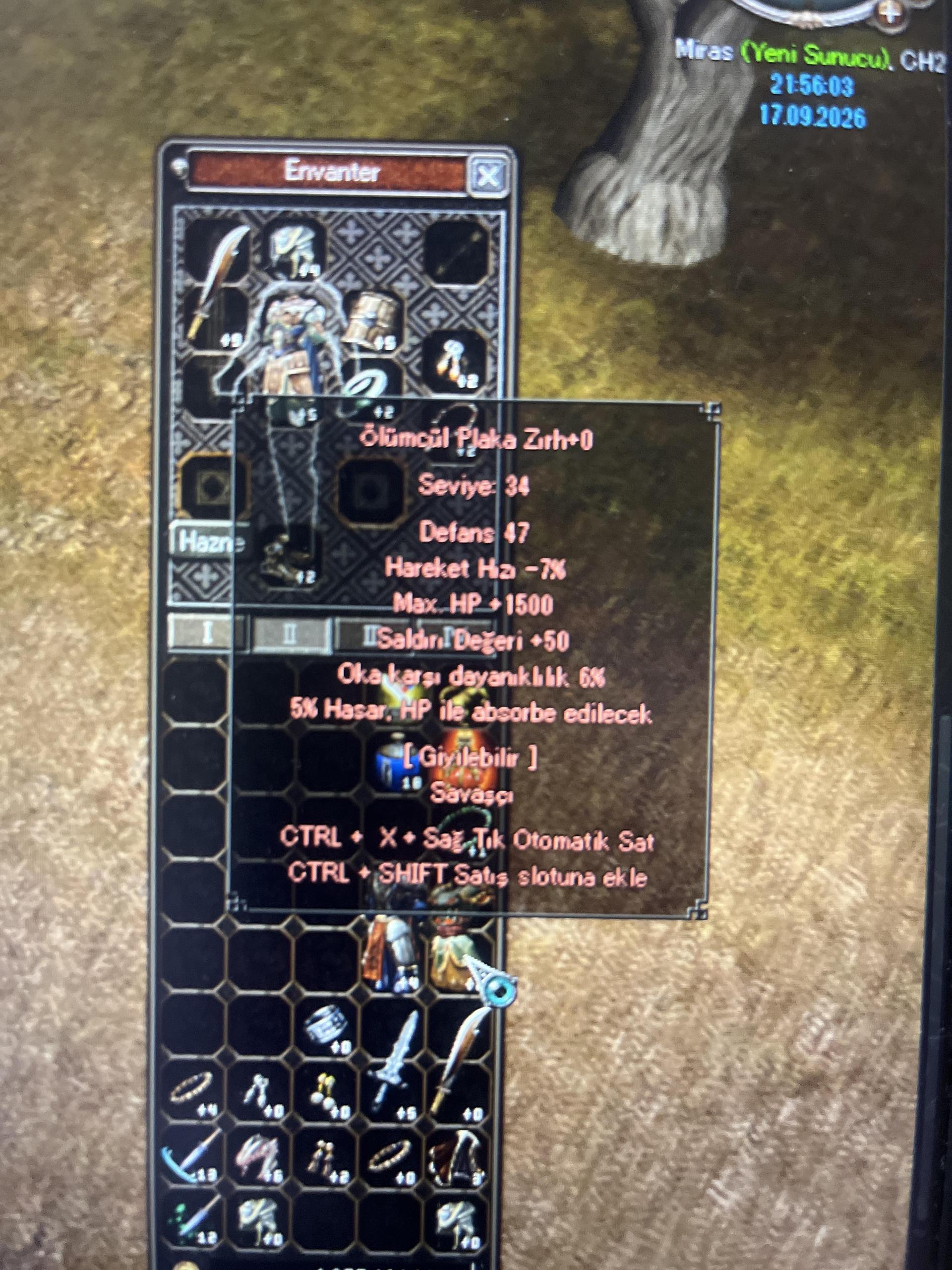 Elit Farmlık Ölümcül 1.5k hp- 50 str- 6ok- 5 hp abs