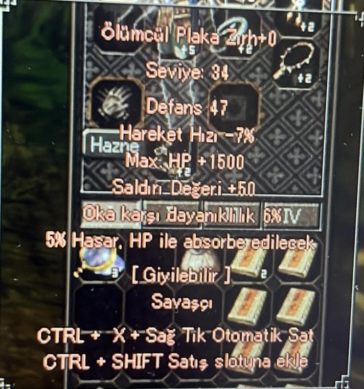 Elit Farmlık Ölümcül 1.5k hp- 50 str- 6ok- 5 hp abs