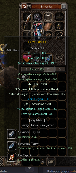 +0 FARM ZIRHI KUSURSUZ