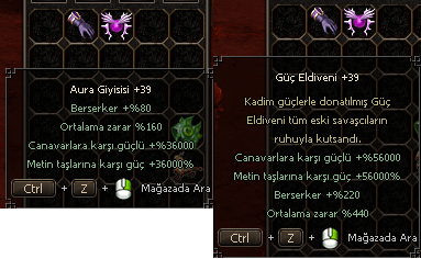 +39 Güç Eldiveni ve +39 Aura HO Bedava