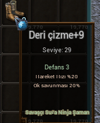 +9 DERİ ÇİZME 150 TL