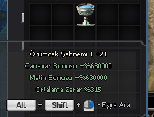 +21 ÖRÜMCEK ŞEBNEMİ TEK