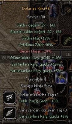 40 ort +9 dolu ölümsüz yarı şeytan