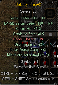 38 ORT +8 DOLU