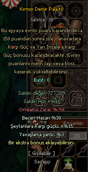 30 beceri kdp Canavar canavar