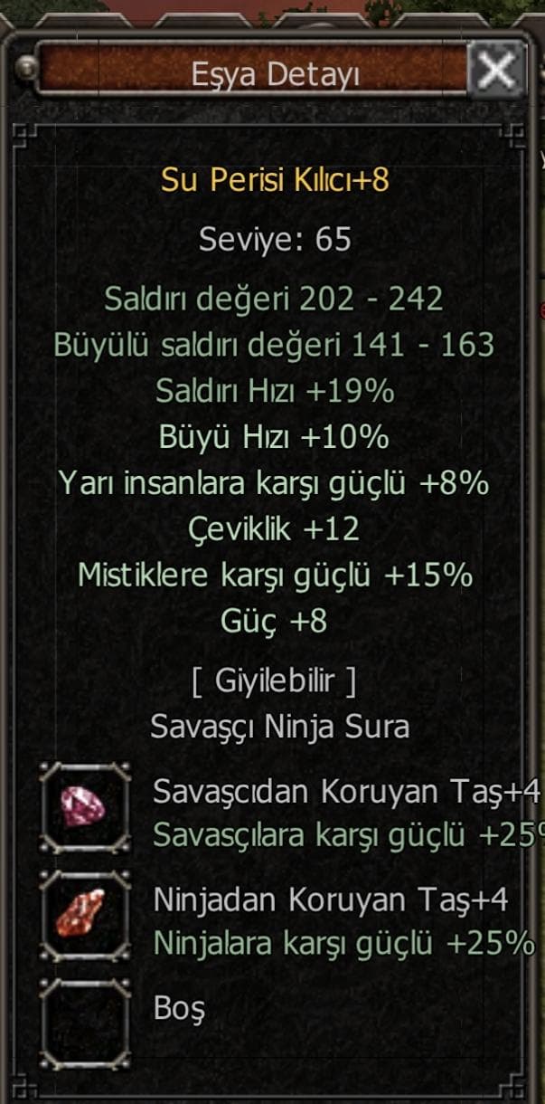 +8 su perisi anında teslim
