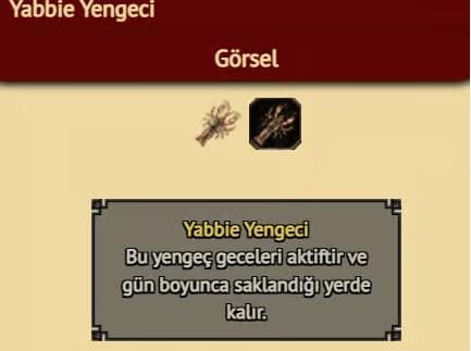 IZGARA YABBİE YENGEC SERİ TESLİMMMMMMMMMMMM