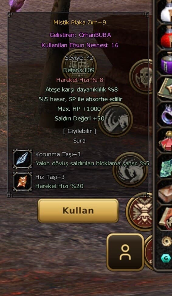 +9 Mistik Zırh