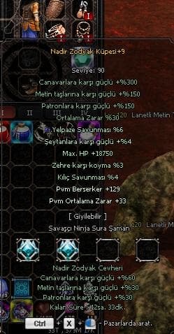3 PARÇA +9 NADİR ZODYAK