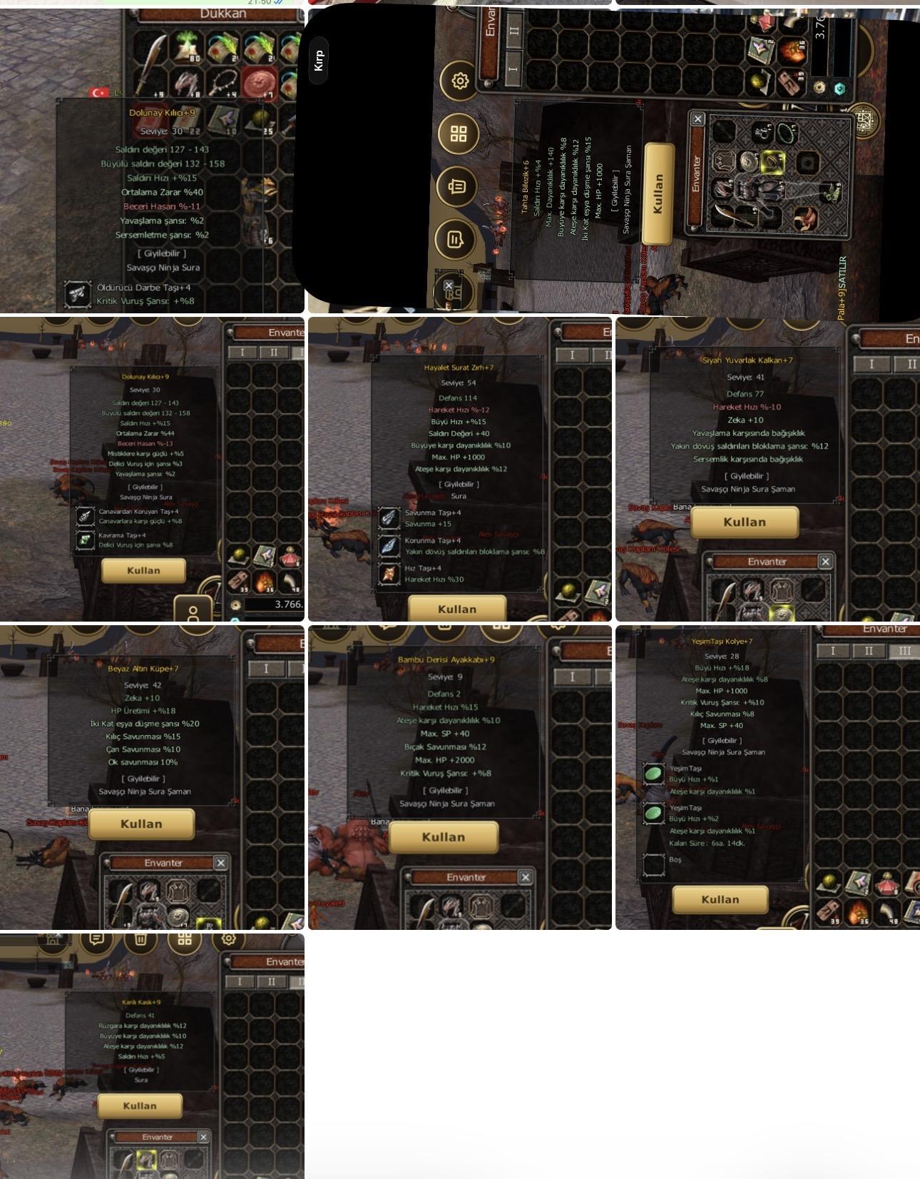 60 LEVEL 3 G BİTO BİTİK SURA ELİT YANINDA İTEMLİ 2 GLİ ŞAMAN HEDİYE