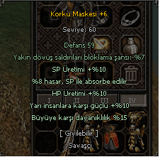 Korku Maskesi