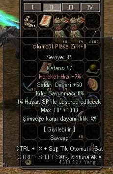 ELİT 1000HP 50 STR ÖLÜMCÜL PLAKA