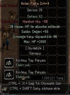 2K HP 50 STR ASLAN PLAKA