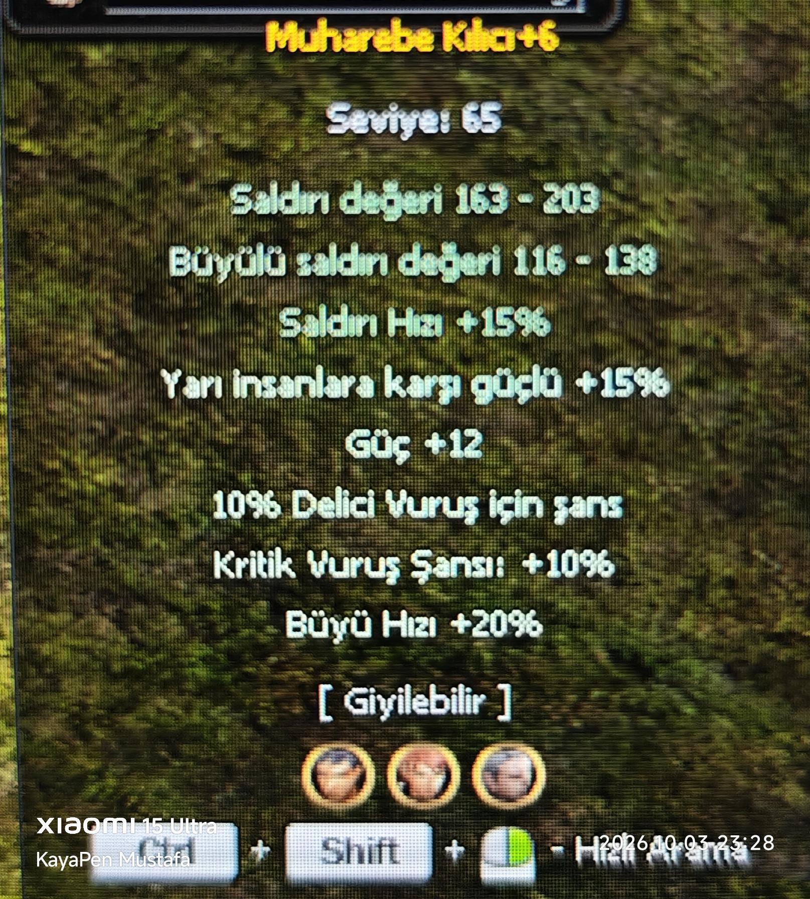 +6 MUHAREBE KILICI FULL EFSUN