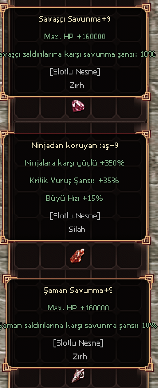 3 ADET +9 TAŞ