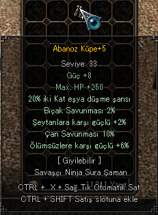 İKİ KAT EŞYALI ABONOZ KÜPE