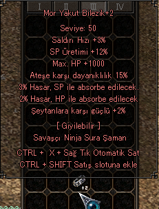ATEŞLİ HP Lİ BİLEZİK