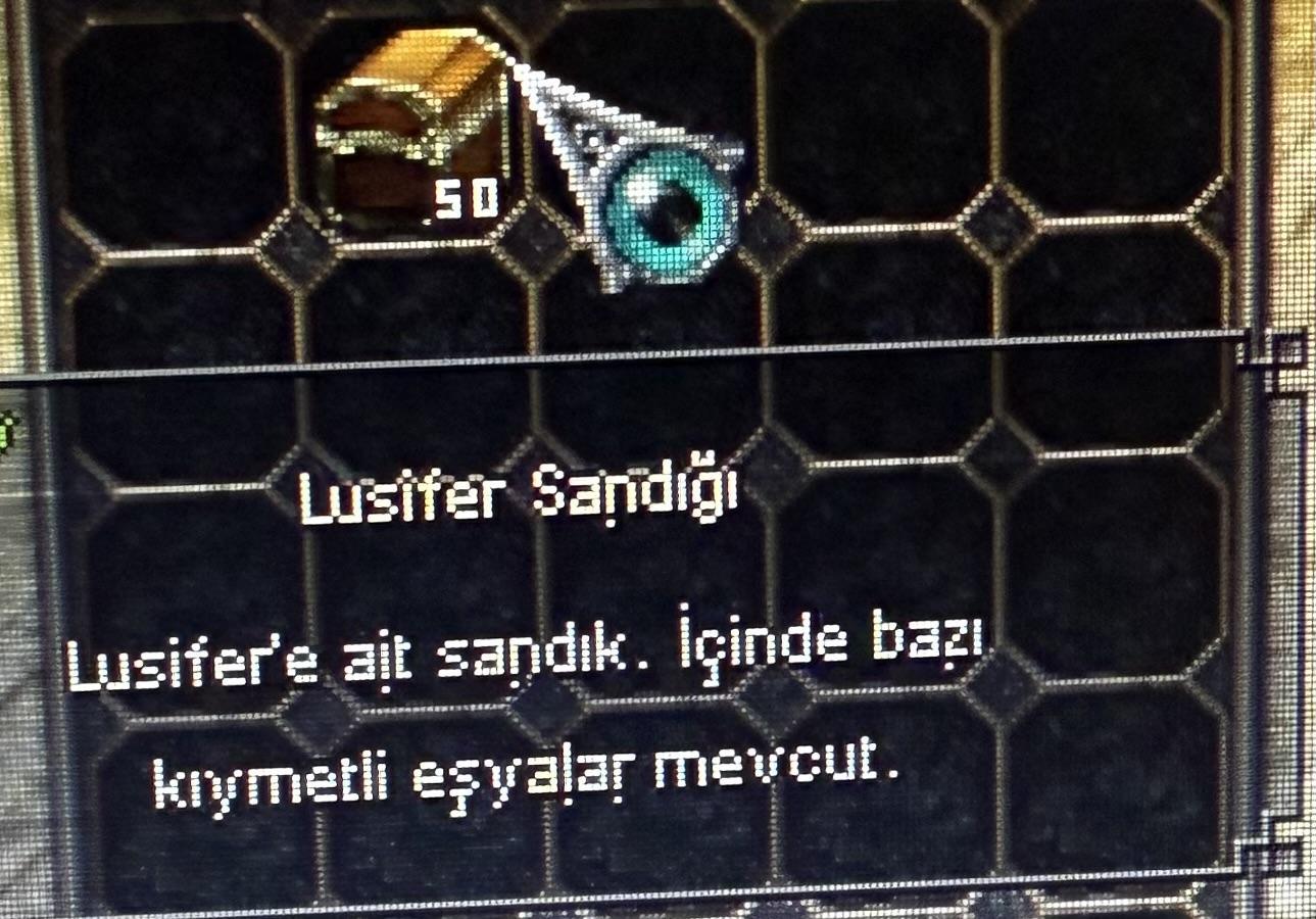 50 ADET LUSİFER SANDIĞI HEMEN TESLİM