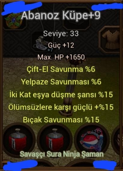 +9 FARMLIK ABANOZ KÜPE