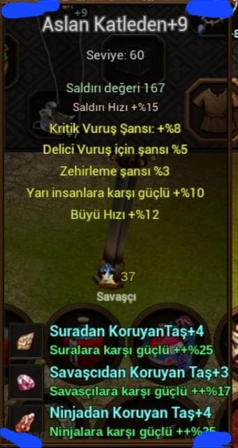 +9 ASLAN KATLEDEN