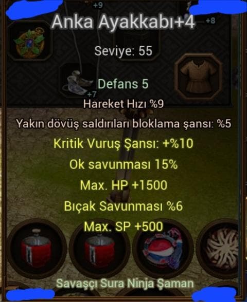 +4 ANKA AYAKKABI FARMLIK